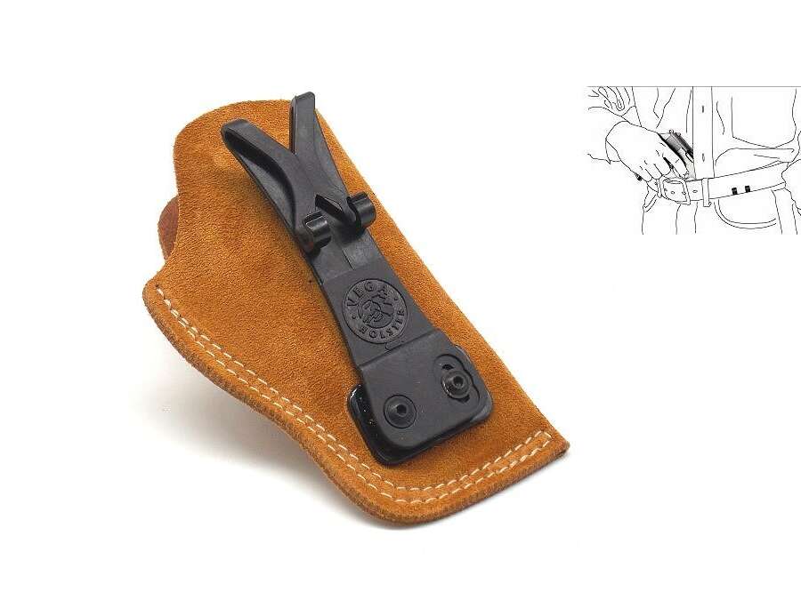 Fondina Vega cuoio sottocamicia IU333 small auto - SX