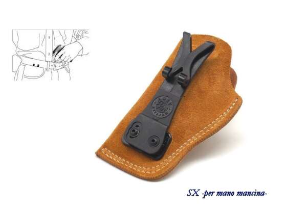 Fondina Vega cuoio sottocamicia IU333 small auto - SX - immagine 4