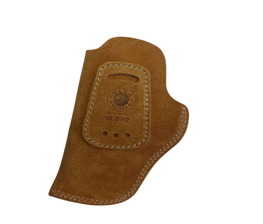 Fondina Vega cuoio molla IR332 Glock 17 19 22 serie IR3
