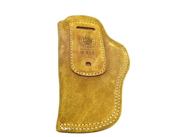 Fondina Vega cuoio molla IB332 per Glock 17-19 Tanfoglio carry - immagine 2