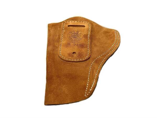 Fondina Vega cuoio molla IB334 per revolver 4 pollici serie IB3 - immagine 2