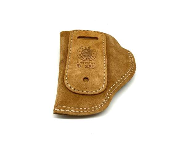 Fondina Vega cuoio molla IB335 per revolver 2 pollici j - immagine 2