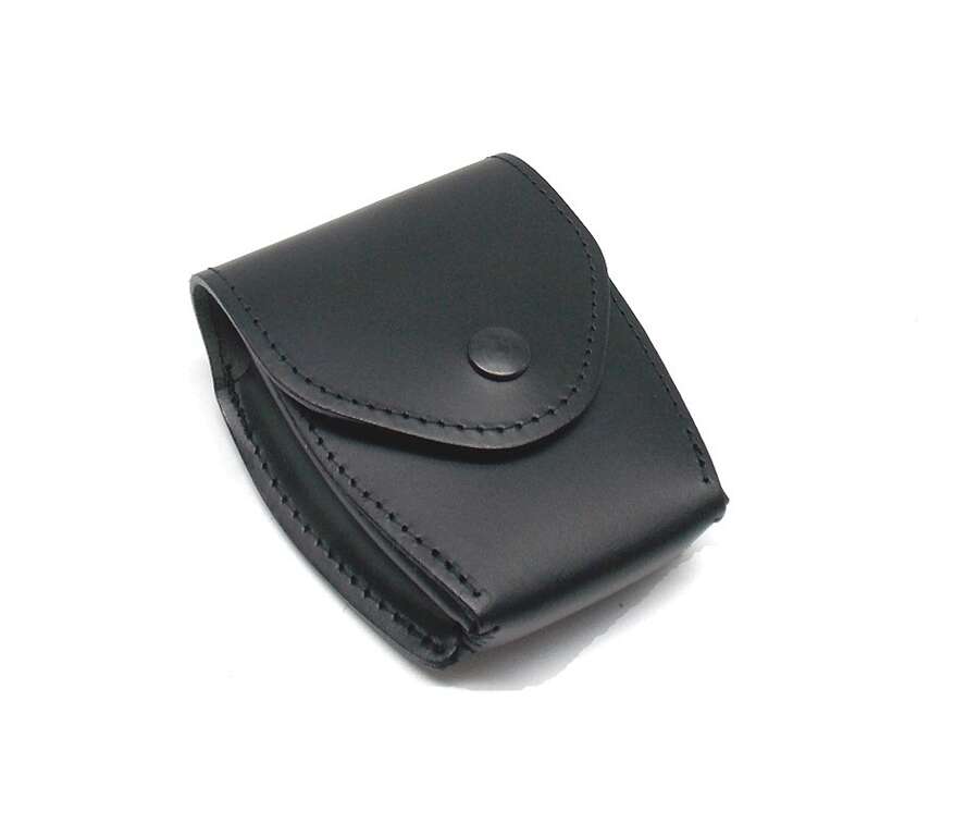 Porta manette Vega cuoio chiuso 6P75 - NERO-U