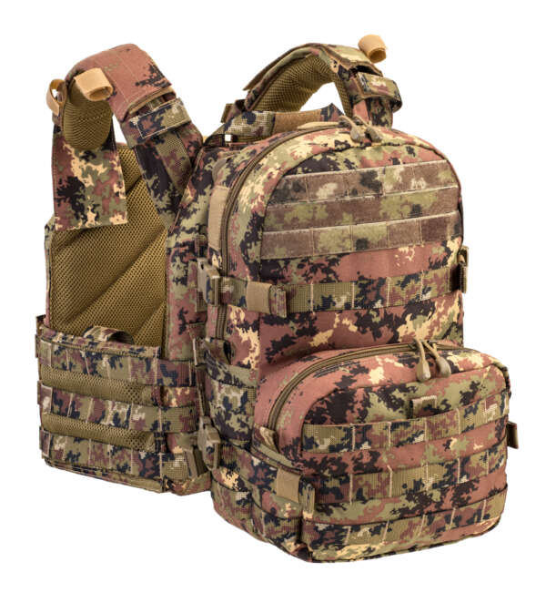 DEFCON 5 PLATE CARRIER TATTICO + ZAINO - immagine 2
