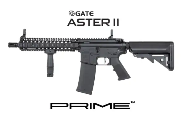 Specna Arms Daniel Defense MK18 SA-P19 Prime Aster II ETU ASG Carbine con motore brushless Nero - immagine 2