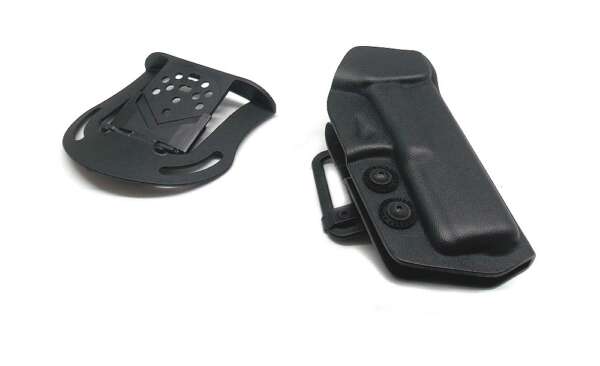 Fondina Vega polimero VKF804 per glock 17 22 31 37 - NERO-DX