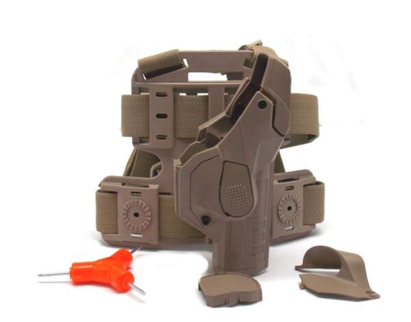 Fondina Vega cosciale DCHL880 polimero Beretta APX - DESERTO-U - immagine 2