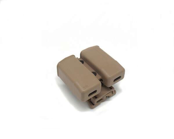 Doppio porta caricatore Vega 8DMH03 in polimero universale - NERO-U - immagine 5