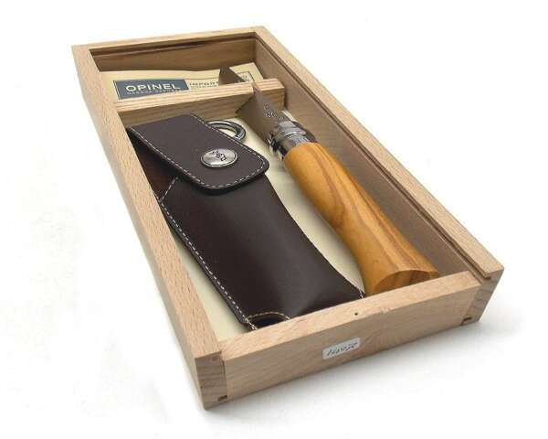 Coltello Opinel ulivo in scatola - immagine 4