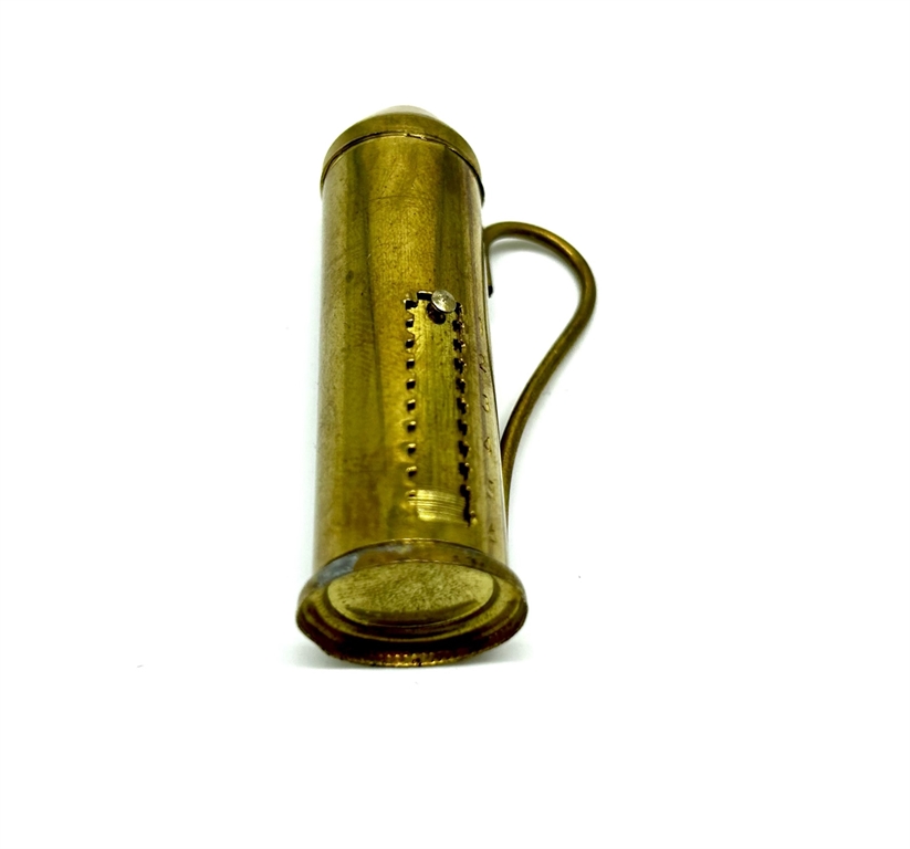 Misurino siciliano in ottone per ricarica polvere