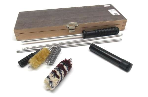 Completo pulizia fucile lusso in scatola legno - 16 - immagine 2