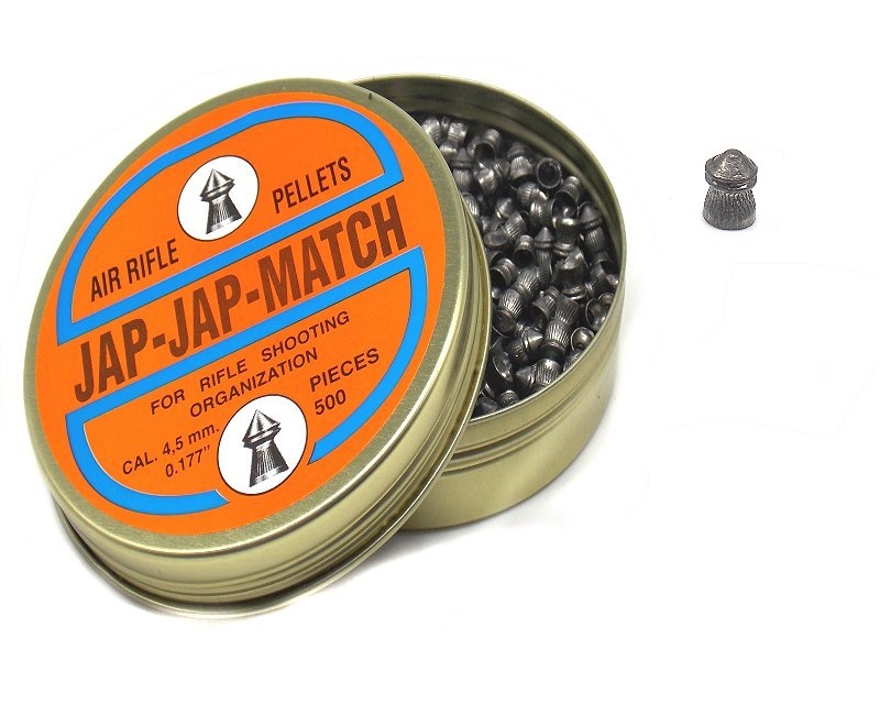 Pallini JAP JAP MATCH calibro 4,5 per carabina aria compressa
