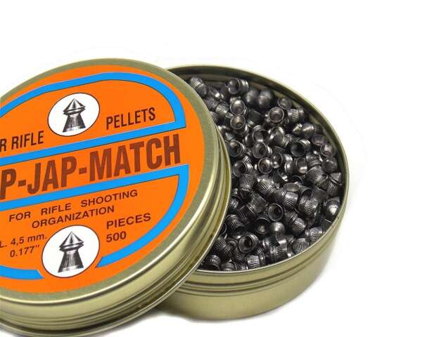 Pallini JAP JAP MATCH calibro 4,5 per carabina aria compressa - immagine 2