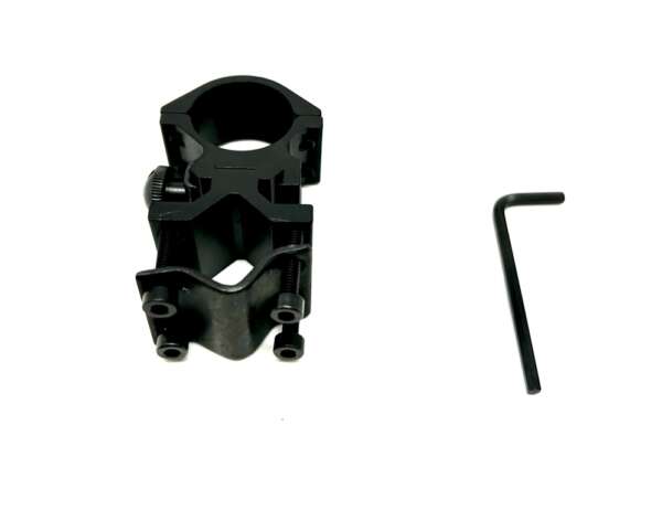 Supporto attacco metallo per torcia laser o cannocchiale