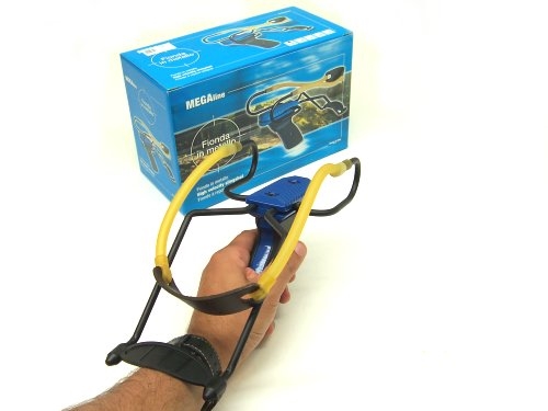 Fionda Mega Alpha 1 in polimero da tiro - BLU-U