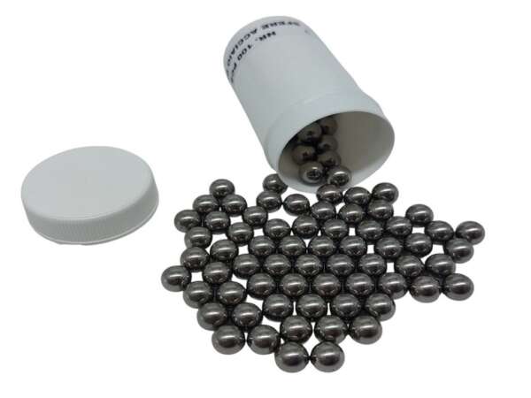Sfere biglie acciaio diametro 8 mm per fionda - immagine 2