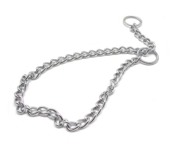 Collare strangolo 1 filo 50 cm per addestramento cane