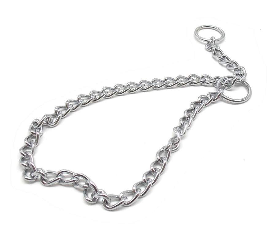 Collare strangolo 1 filo 50 cm per addestramento cane
