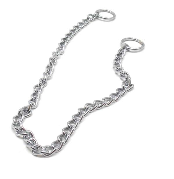 Collare strangolo 1 filo 50 cm per addestramento cane - immagine 2