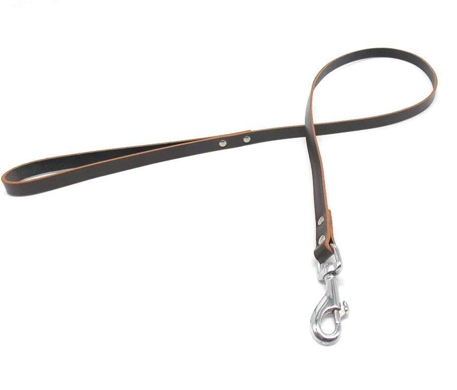 Guinzaglio cuoio mm 10 per cane