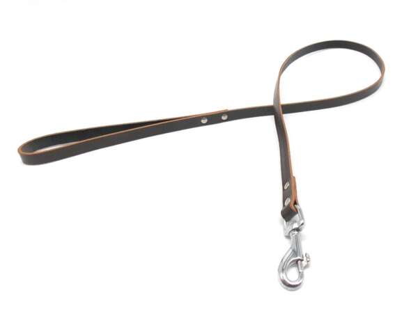 Guinzaglio cuoio mm 12 per cane