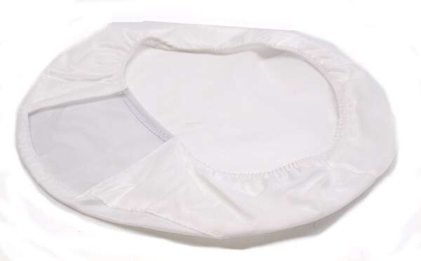 Copri berretto nylon per berretto da vigile uomo - BIANCO-2 - immagine 3