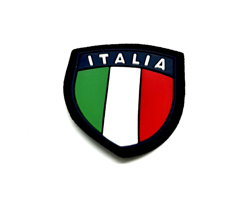 Scudetto ITALIA senza strip in plastica