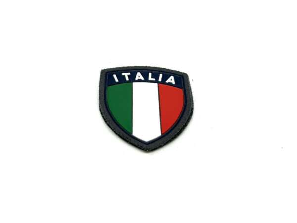 Scudetto ITALIA con strip in plastica per tuta operativa - verde-U - immagine 6
