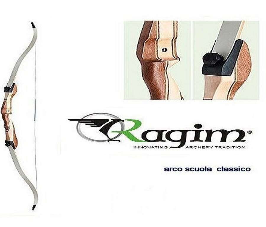 Arco ricurvo 68 pollici 28 libbre Ragim - SX