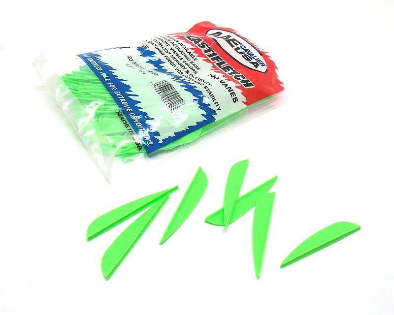 Aletta in plastica per freccia - VERDE-U