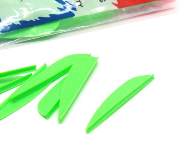 Aletta in plastica per freccia - VERDE-U - immagine 3