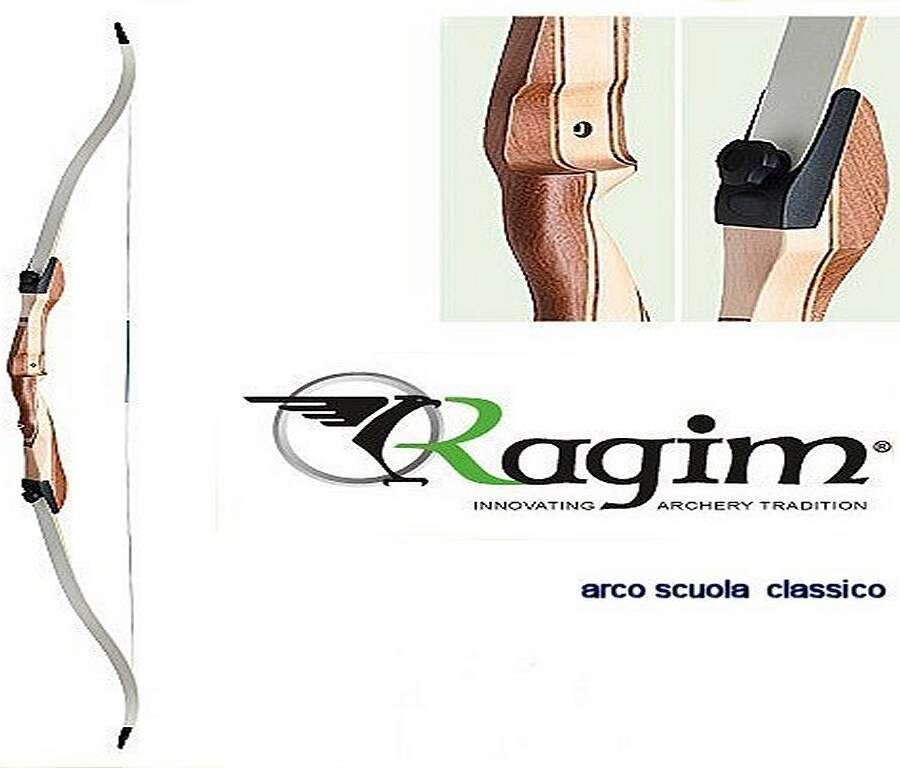 Arco ricurvo 54 pollici 14 libbre Ragim per junior - SX