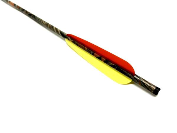 Freccia in alluminio mimetica cm 53 per balestra a fucile - immagine 2