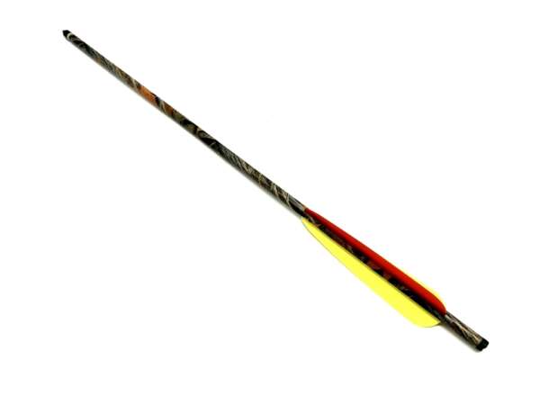 Freccia in alluminio mimetica cm 53 per balestra a fucile - immagine 3