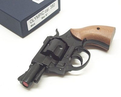 Revolver Bruni a salve Olympic nero calibro 380 Top Firing
