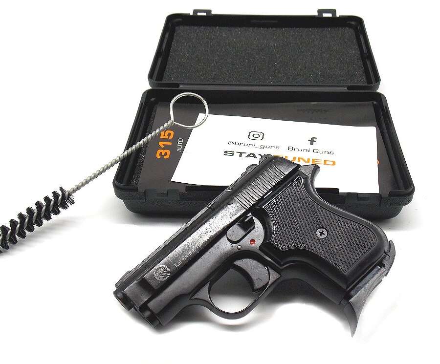 Pistola Bruni a salve 315 auto nera calibro 8 mm Top Firing