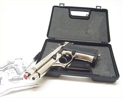 Pistola Bruni a salve 92 inox calibro 8 mm Top Firing