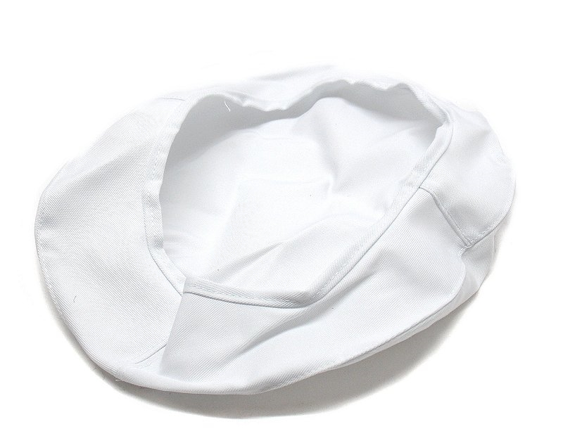 Copri berretto cotone bianco berretto da divisa