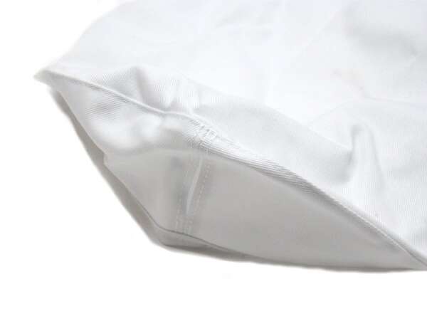 Copri berretto cotone bianco berretto da divisa - 555 - immagine 3