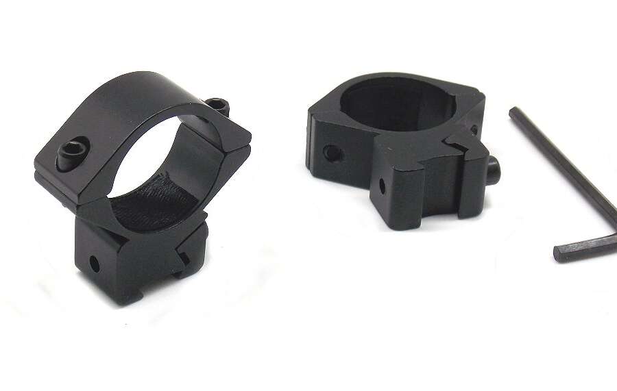 Anelli alluminio nero 25 mm passo stretto