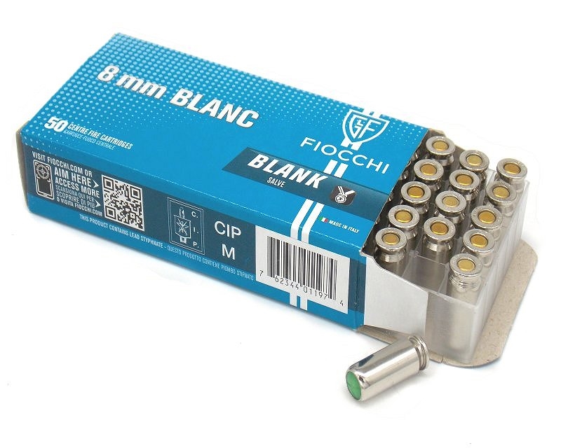 Cartucce Fiocchi salve calibro 8 mm