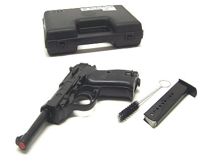 Pistola Bruni a salve P38 nera calibro 8 mm Top Firing
