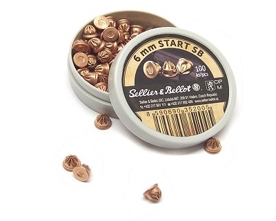 Cartucce a salve 6 mm 100 pezzi sellier e bellot start sb