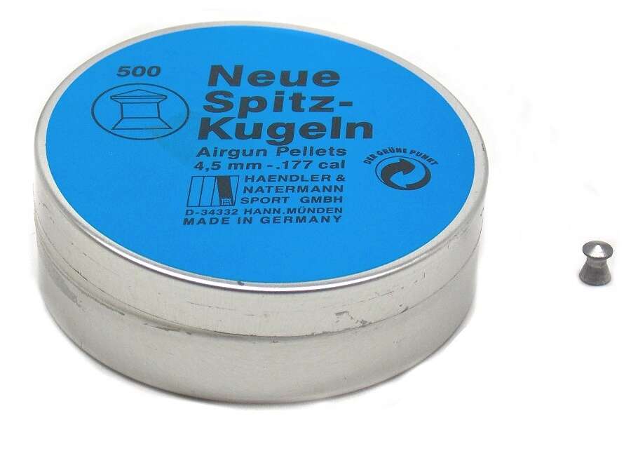 Pallini HN Neue Spitz Kugeln 4,5 mm per carabina aria compressa
