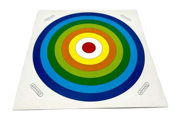 Bersaglio in cartone cm 35x35