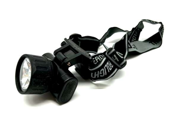 Torcia frontale 7 led da testa per la pesca - immagine 2