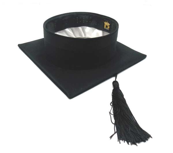 Tocco cappello cotone per laurea da laureato - 56 - immagine 2