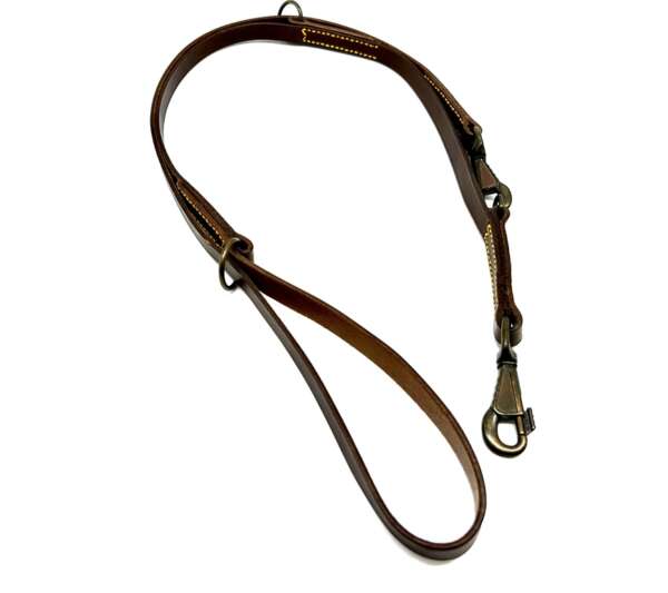 Guinzaglio cuoio lusso per cane