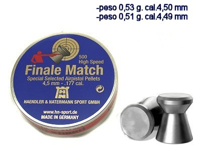 Pallini HN Finale Match pistola aria compressa calibro 4,5