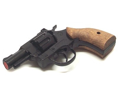 Revolver Bruni a salve Olympic 6 mm guancette in legno Top Firing